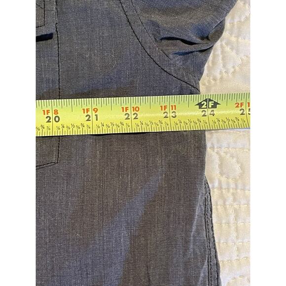 Mens At Collins Dress Shirt Cross Buckle Style Grey Embellishments Size 2XL - Picture 8 of 9